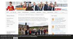 Desktop Screenshot of cdu-montabaur.de